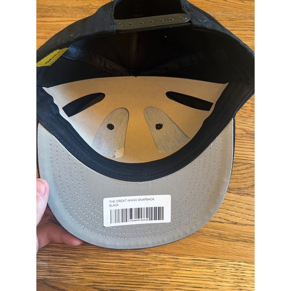 GOLF The Great Wang Snapback Hat Black Adjustable Flat Brim - Picture 4 of 6